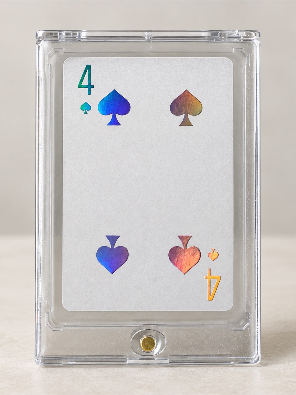 Dior Joy Collectible playing card 4 of ♠️ Spades